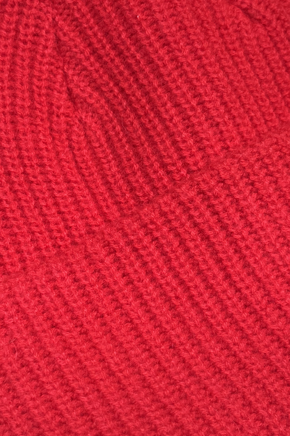 OG Fisherman Knit Beanie 511B in Red, merino blank beanie