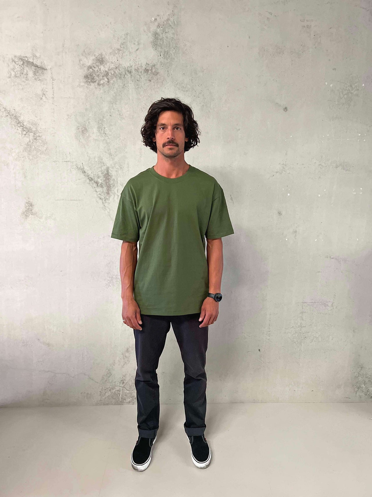 Relaxed Mens Crew - Organic Cotton