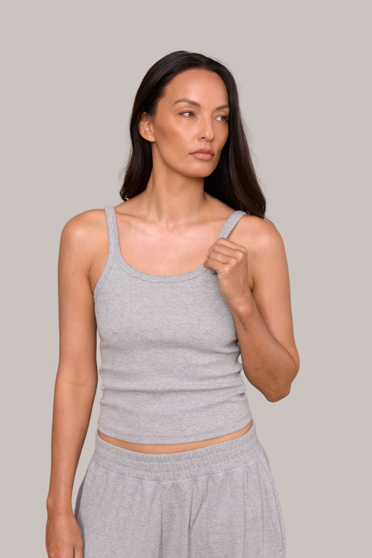 Womens Ribbed Singlet |