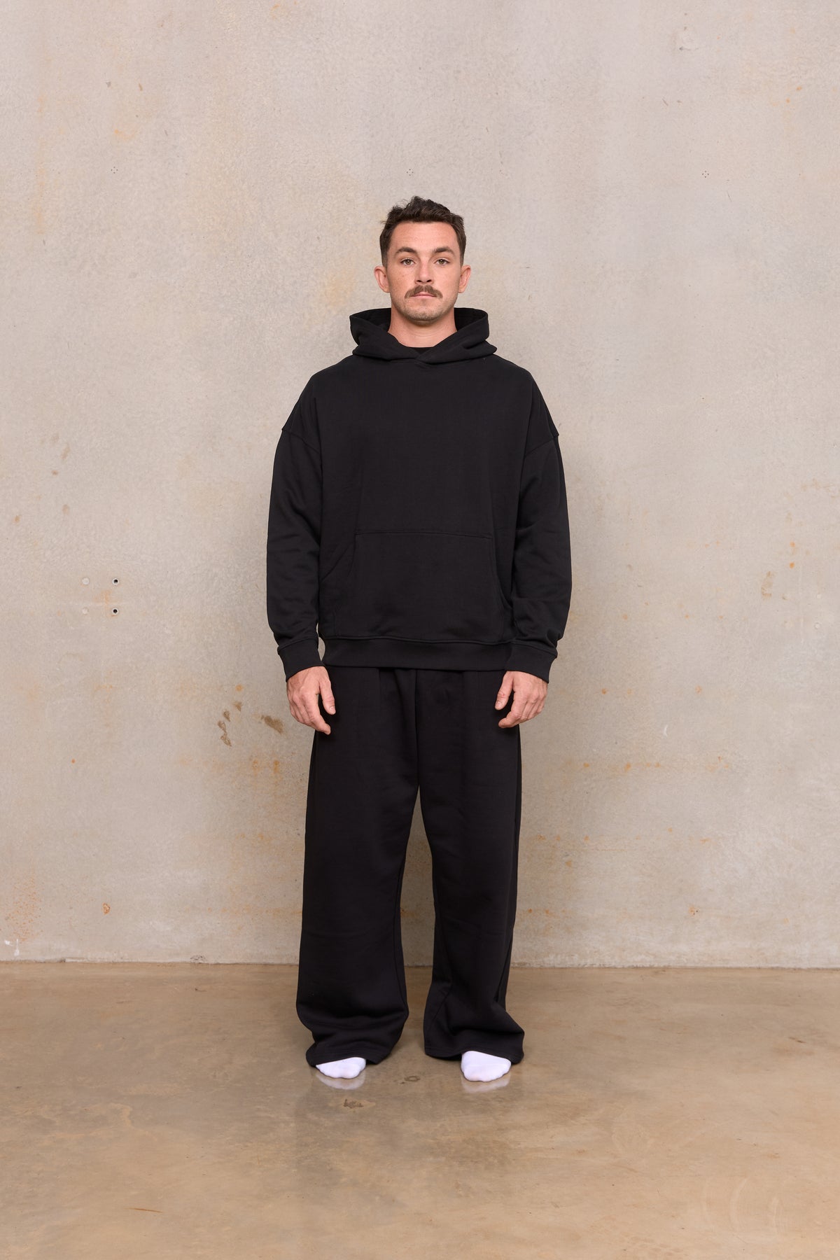 Box Hoodie 300, 350gsm cotton blank hoodie