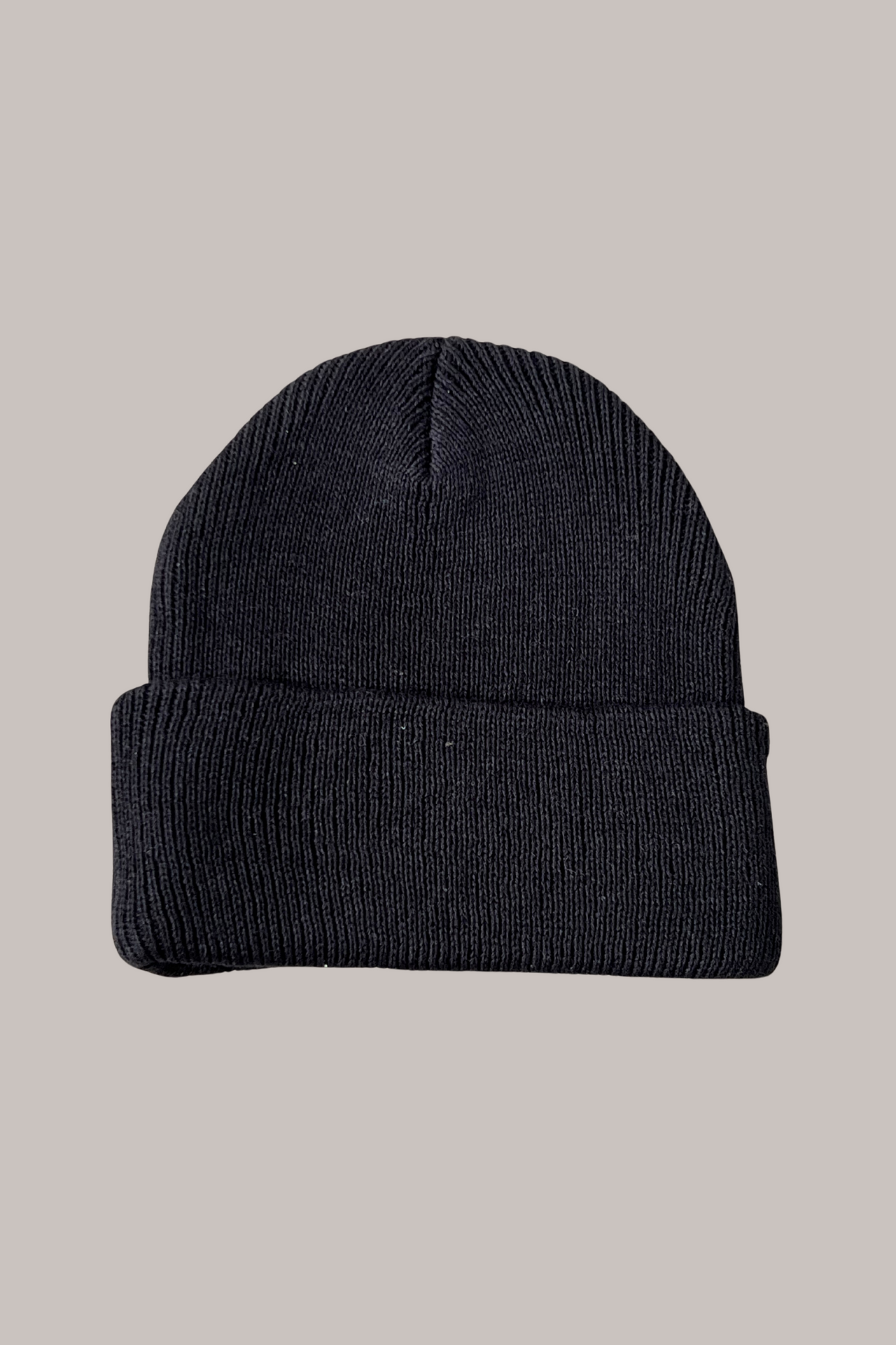 Knit Fold Beanie - HEMP