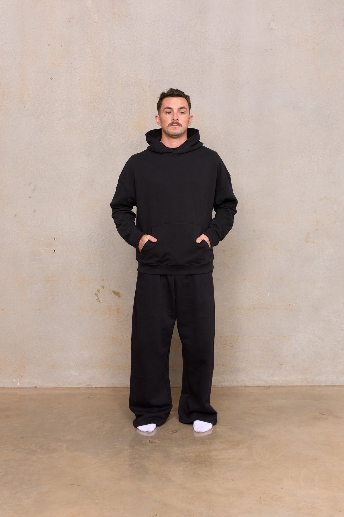 Box Hoodie 300, 350gsm cotton blank hoodie