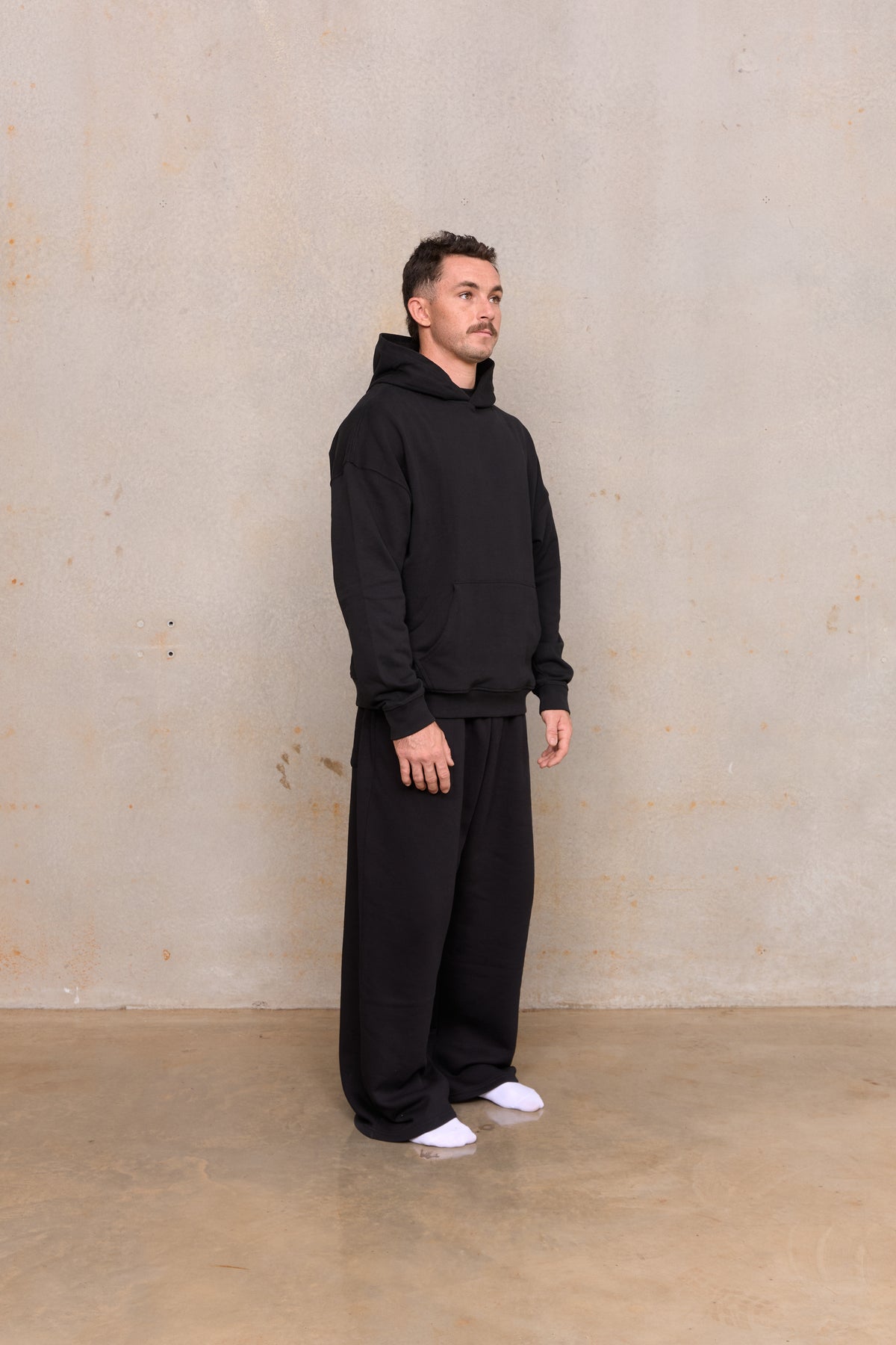 Box Hoodie 300, 350gsm cotton blank hoodie