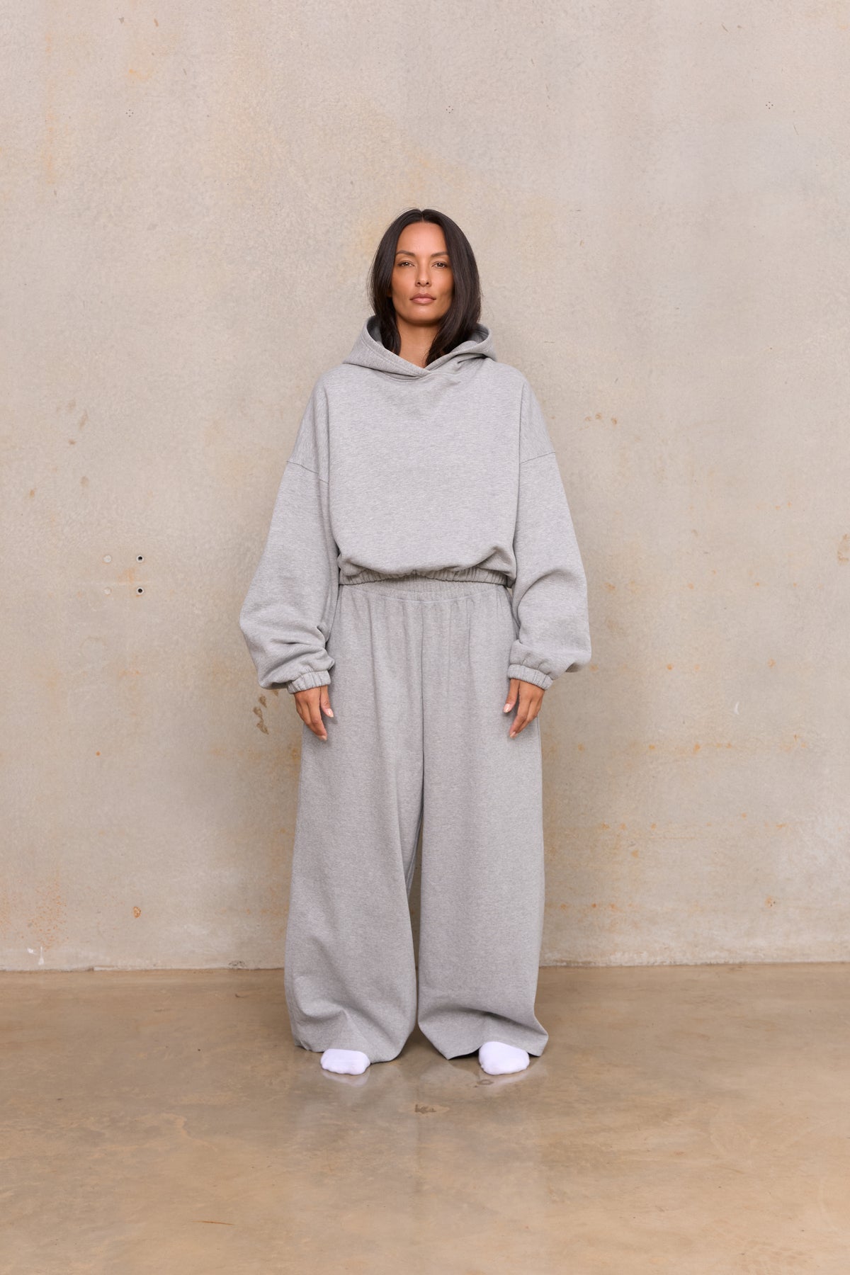 Womens Cropped Hoodie 205, 420gsm GOTS organic
