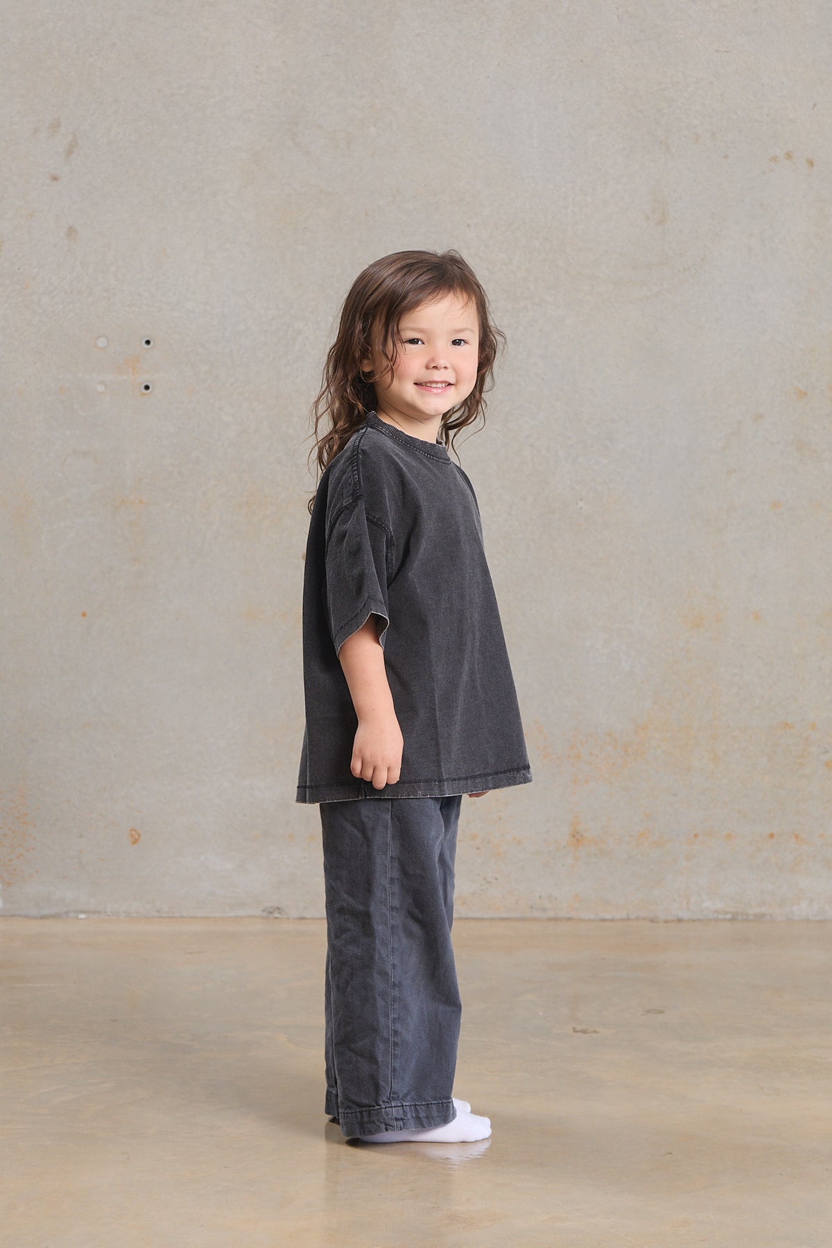 Kids Slouch Tee 401, organic cotton kids blank