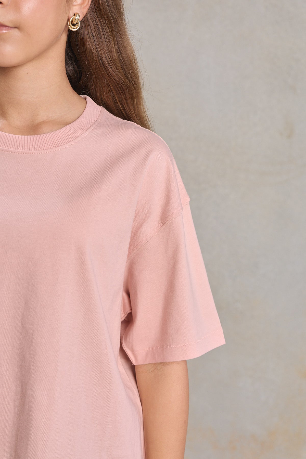 Youth Slouch Tee 401, organic cotton youth blank