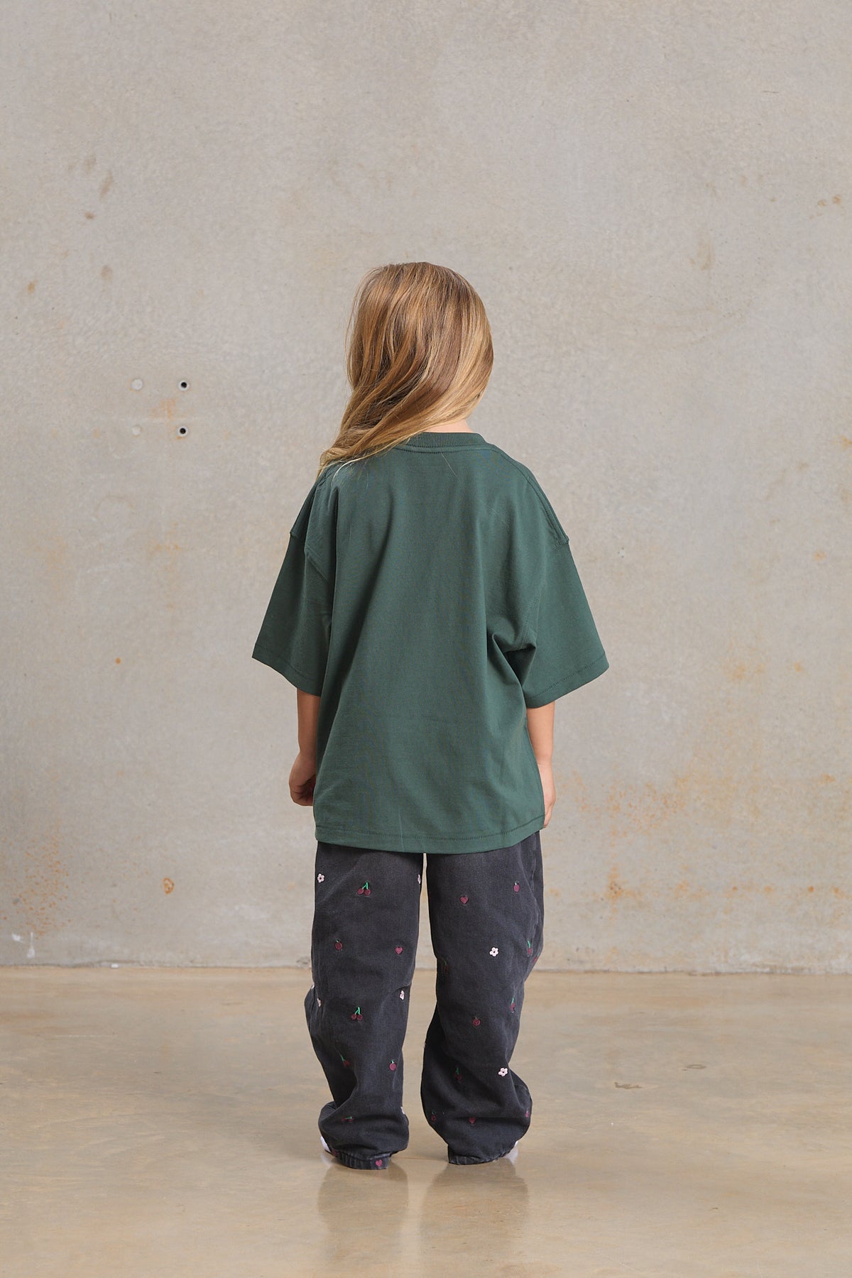Kids Slouch Tee 401, organic cotton kids blank