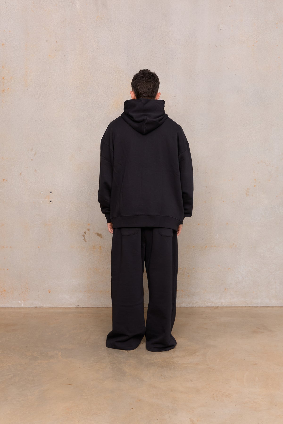 Longline Hoodie Fleece 301, 420gsm GOTS organic fleece