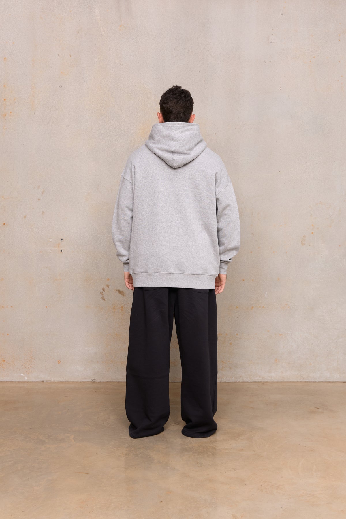 Longline Hoodie Fleece 301, 420gsm GOTS organic fleece