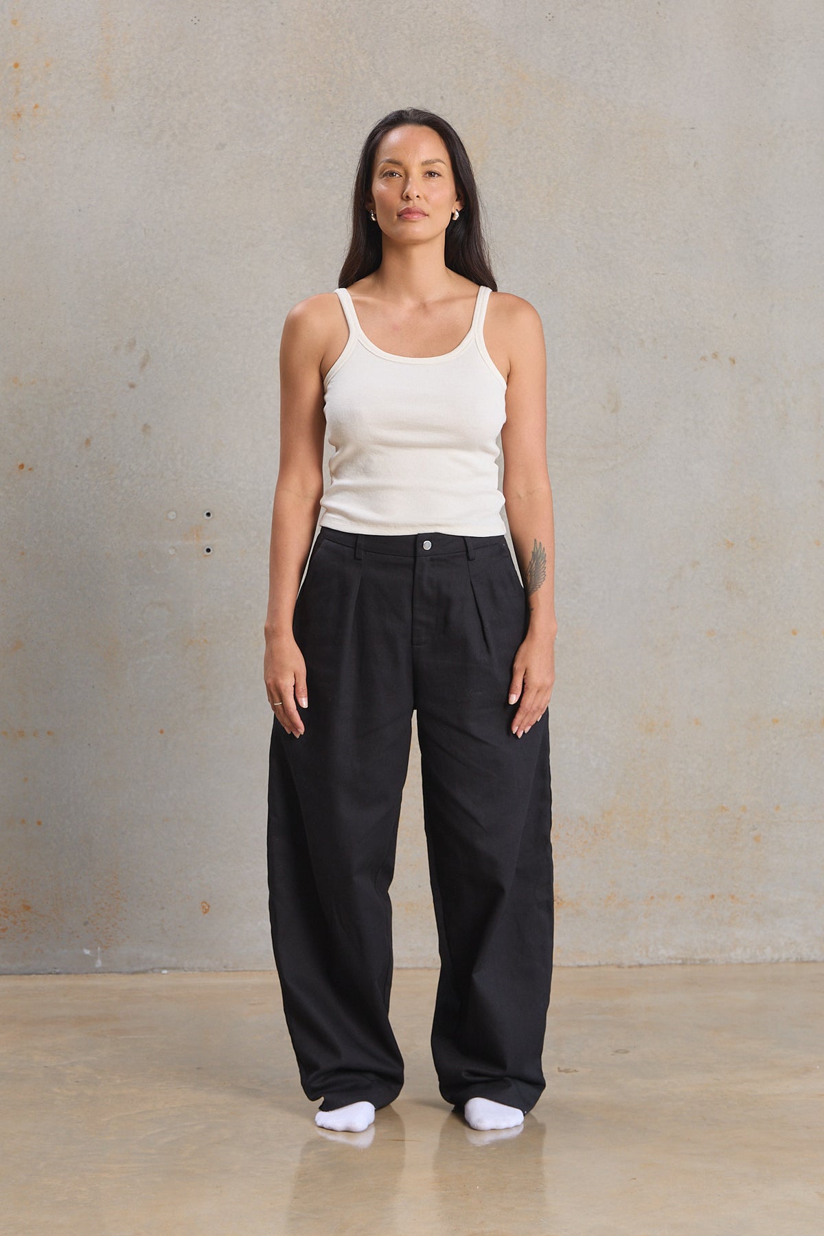 Womens Scoop Singlet 206, MINDFUL LUXE
