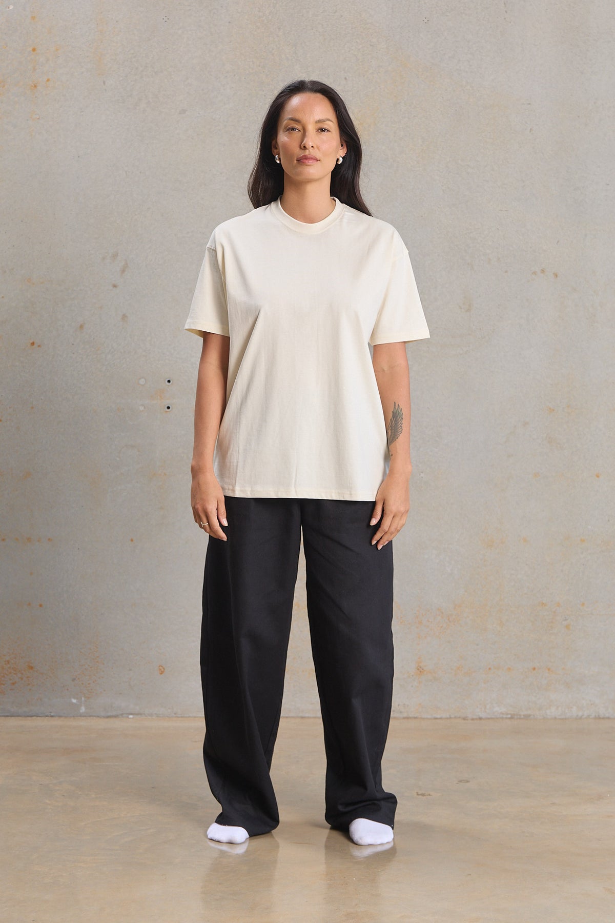 Womens Regular Crew 201, GOTS organic cotton blank