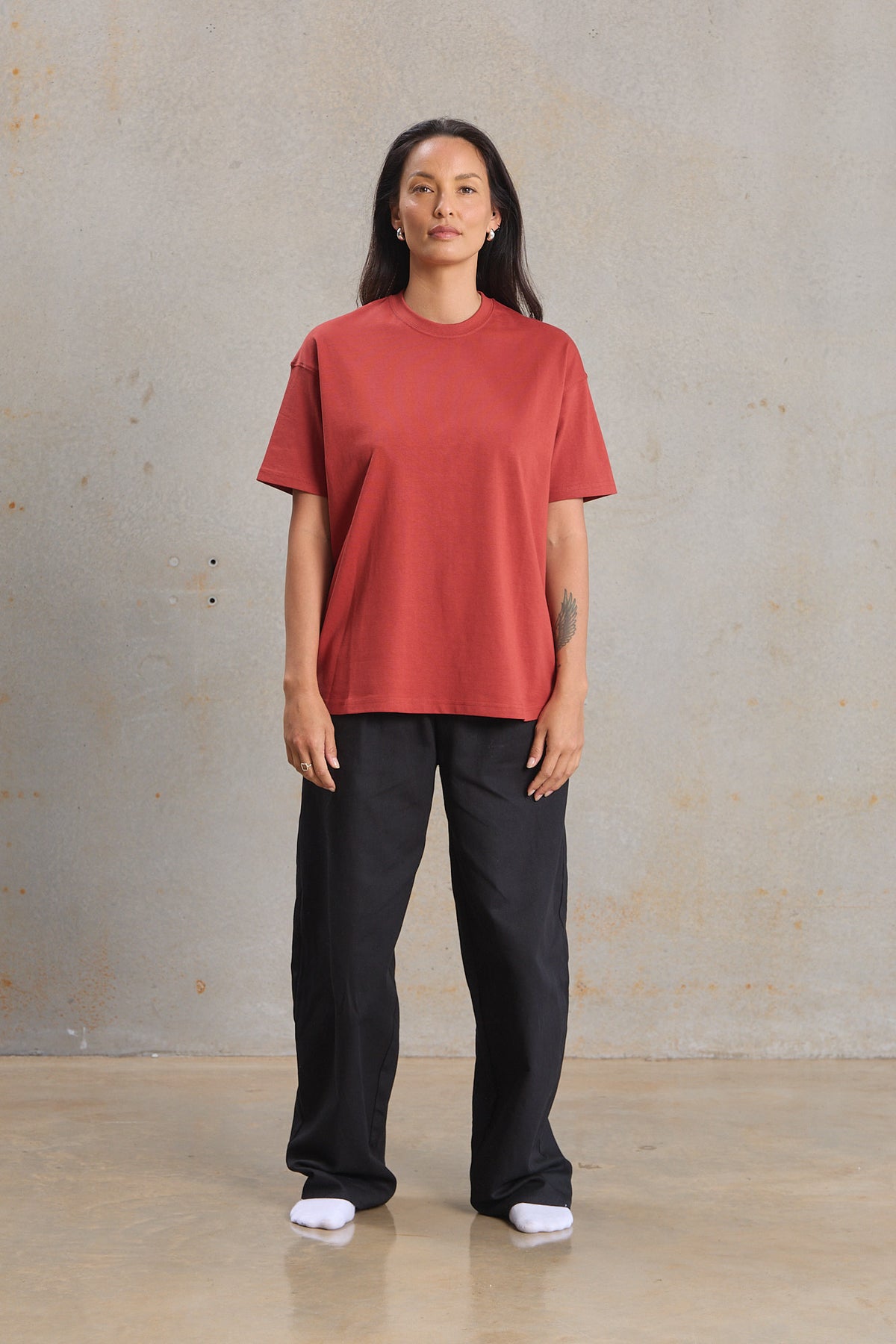 Womens Regular Crew 201, GOTS organic cotton blank
